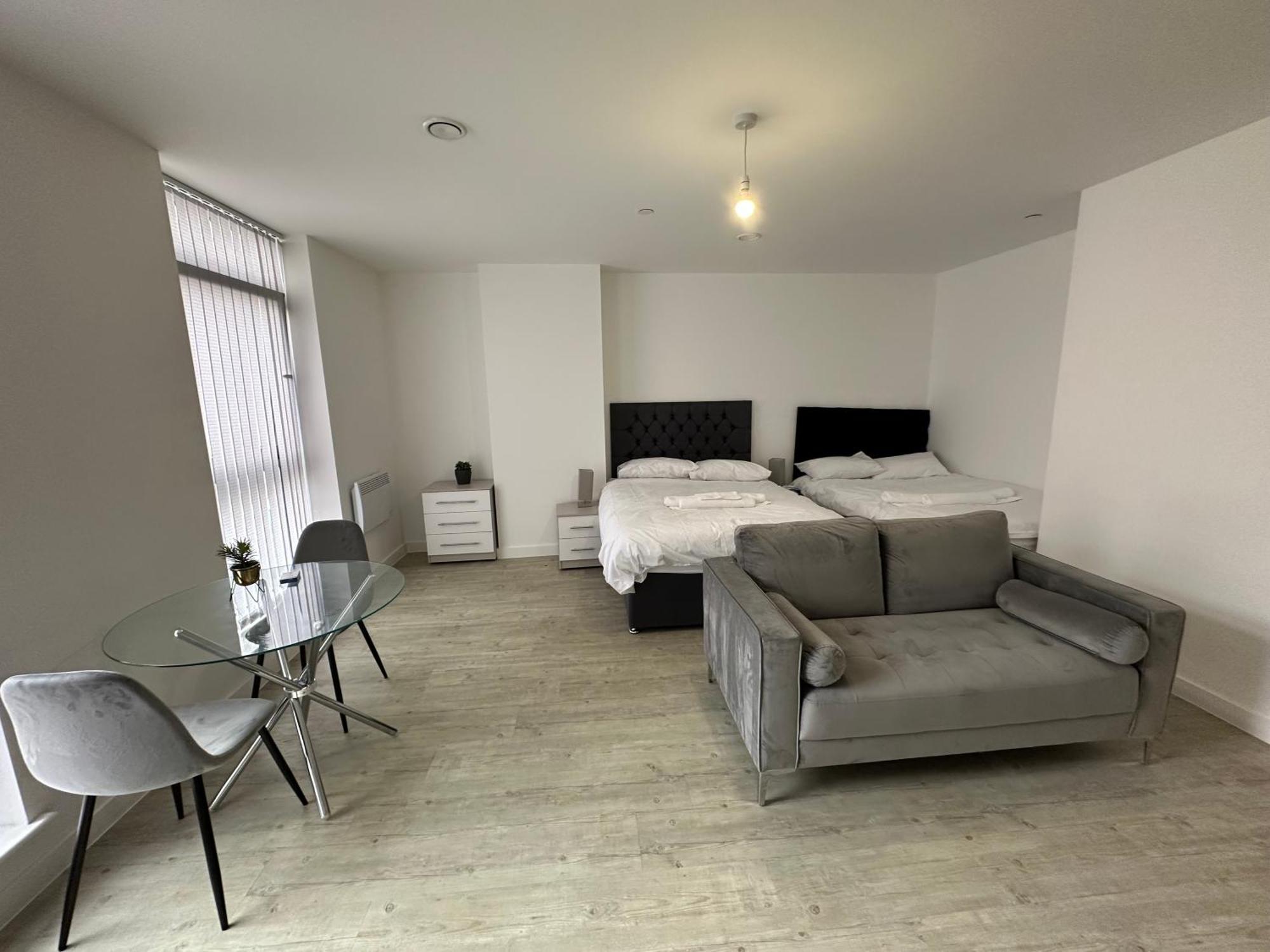 Manchester Old Trafford Studio Apartment Exteriér fotografie