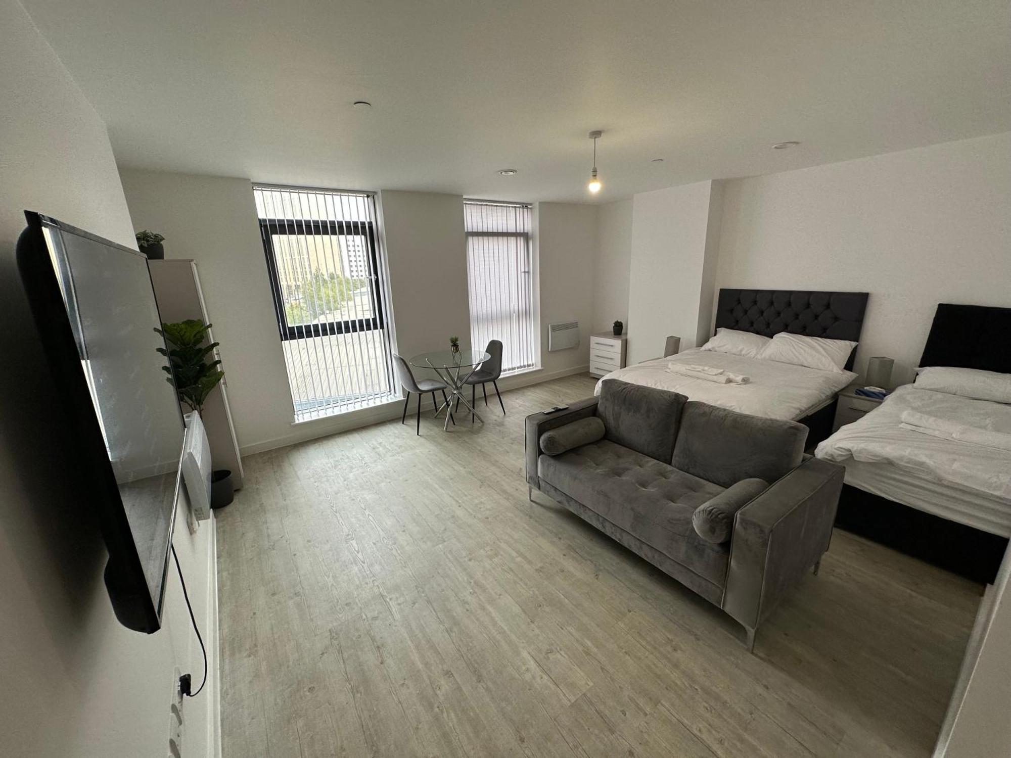 Manchester Old Trafford Studio Apartment Exteriér fotografie