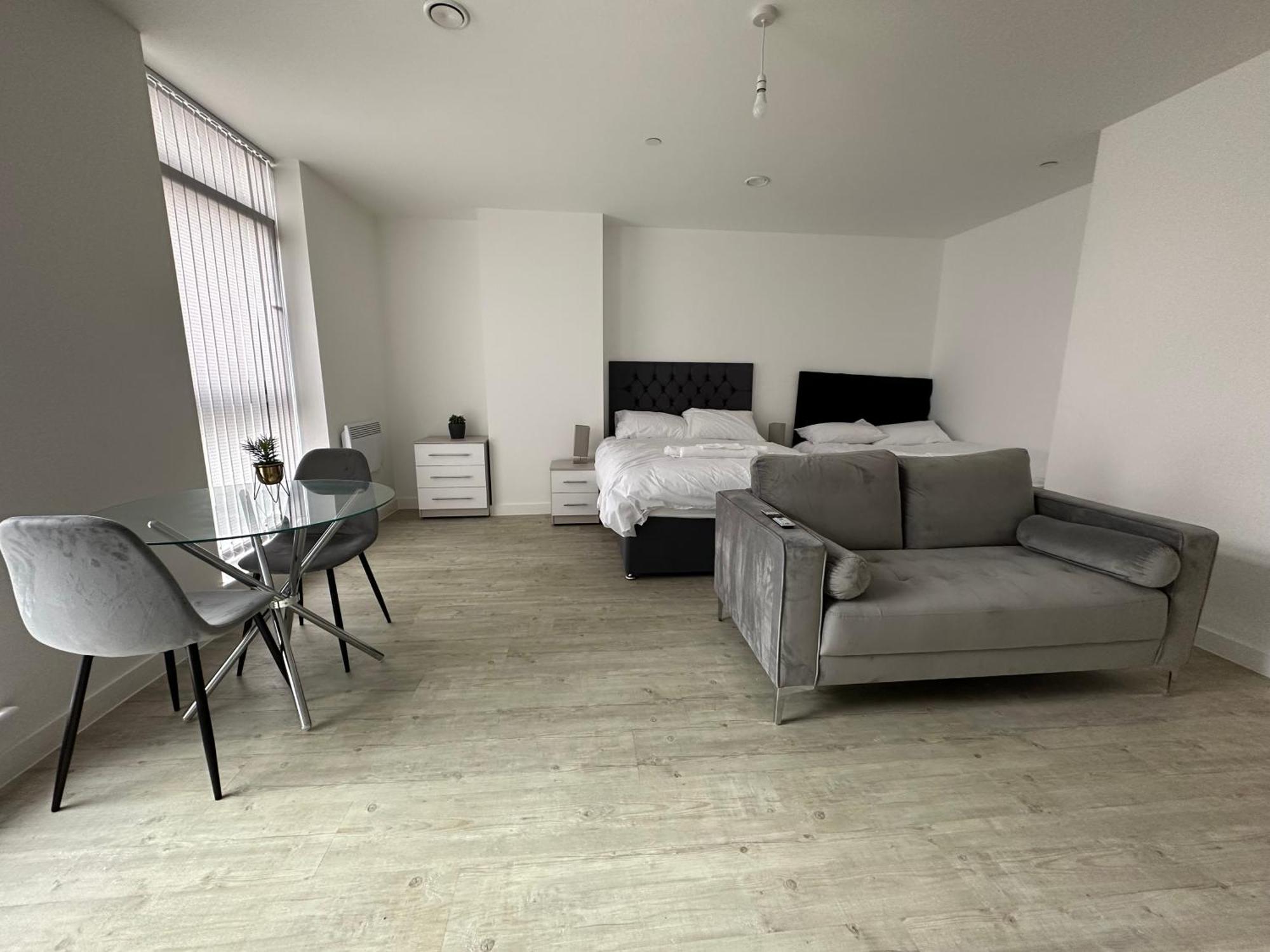 Manchester Old Trafford Studio Apartment Exteriér fotografie